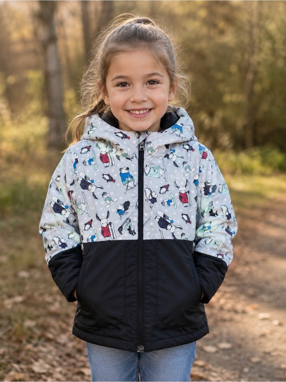 The North Face Kids Winter Jacket with Winter graphics (6)